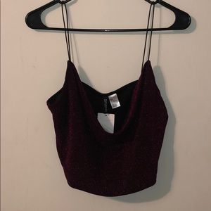 Sparkly Party Crop Top